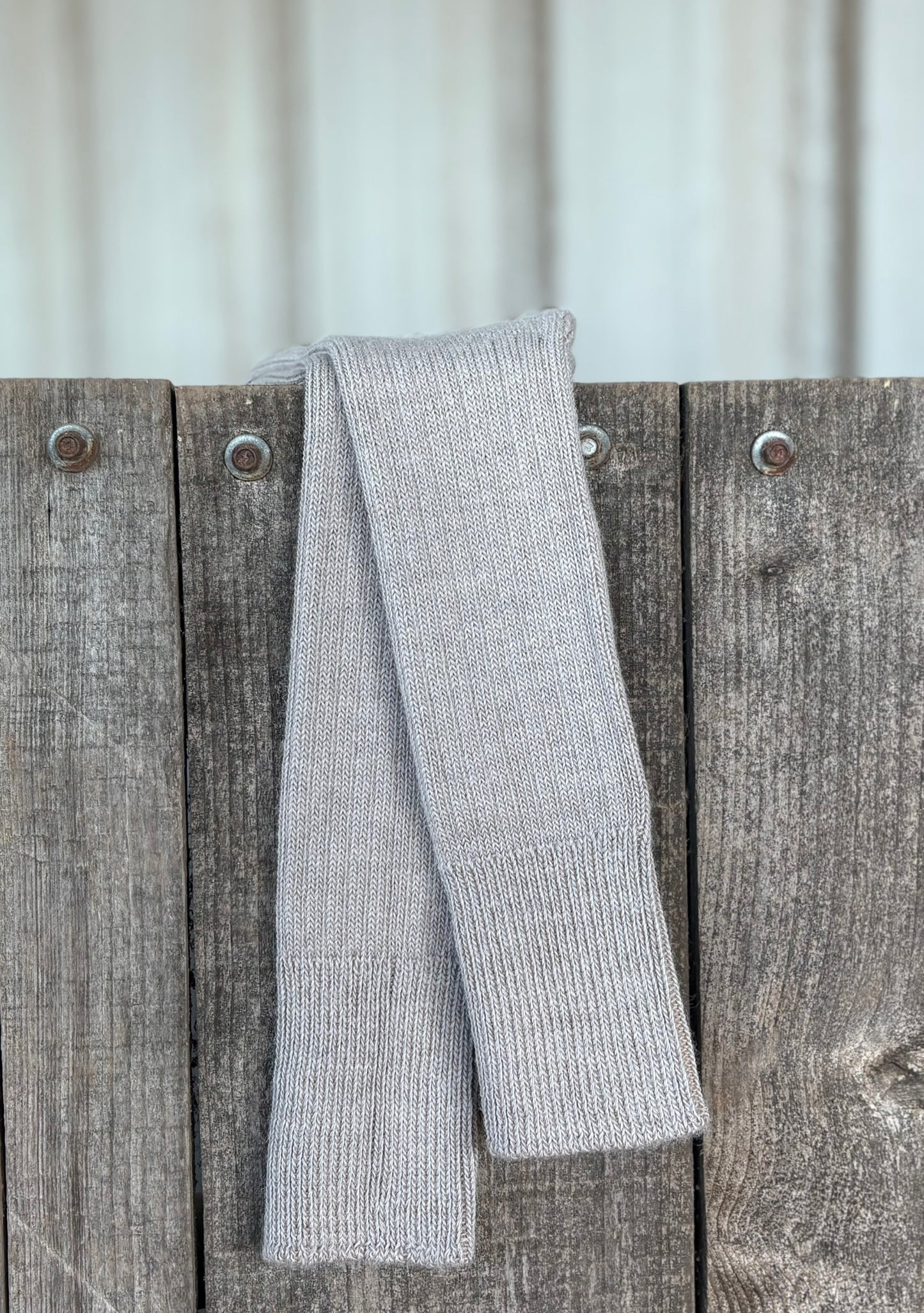 Alpaca Three Quarter Socks