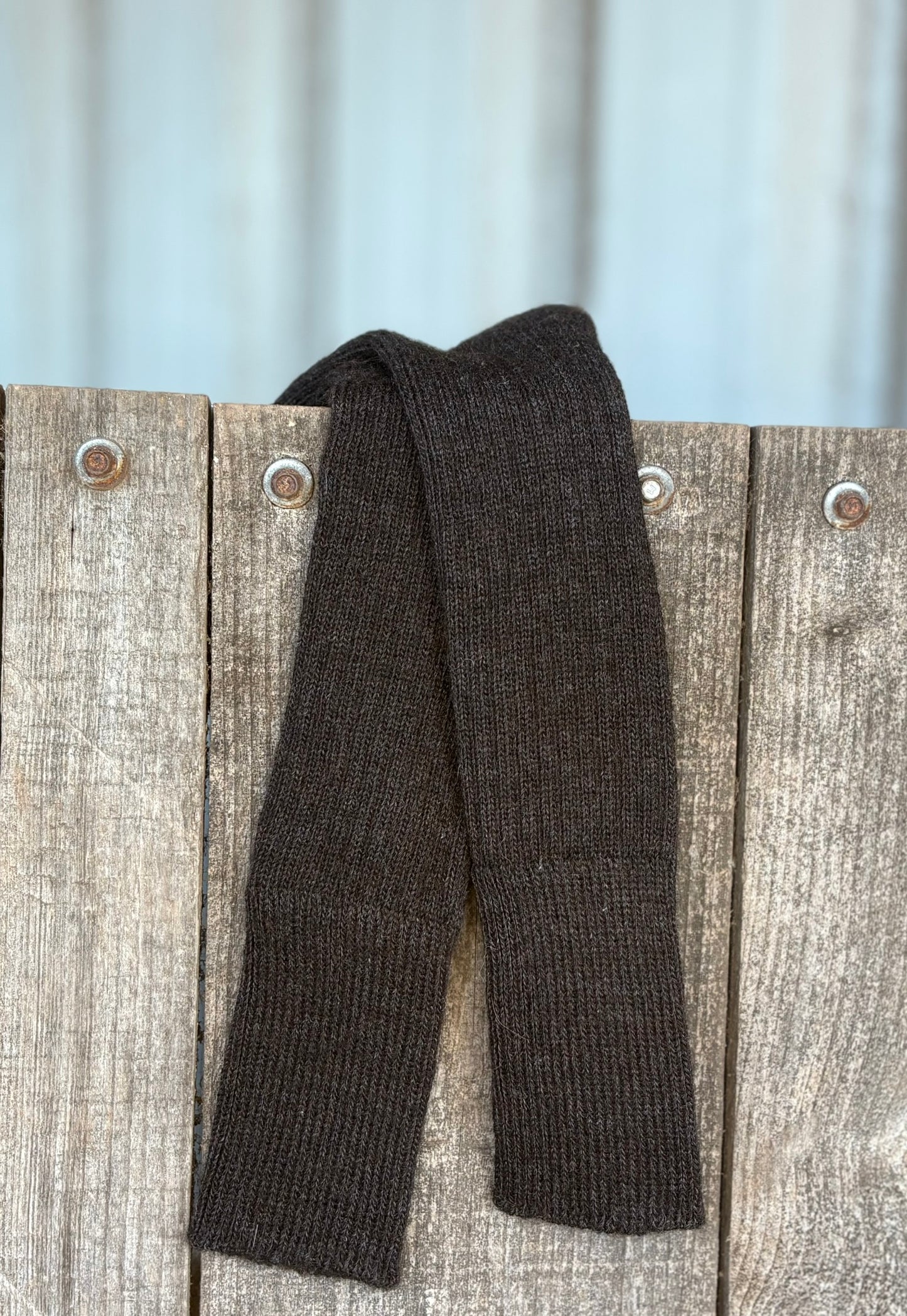 Alpaca Three Quarter Socks