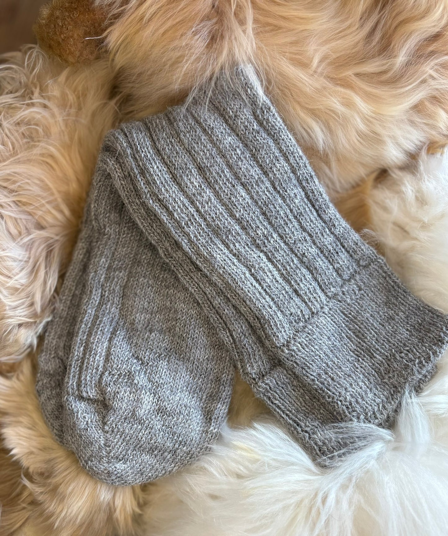 Children's Alpaca Bed Socks