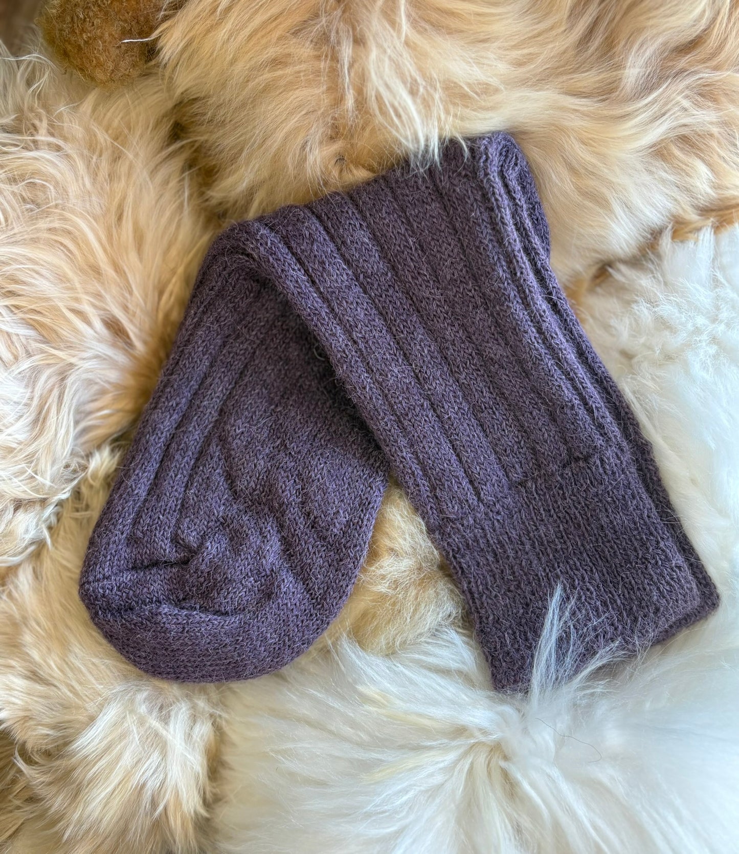 Alpaca Bed Socks