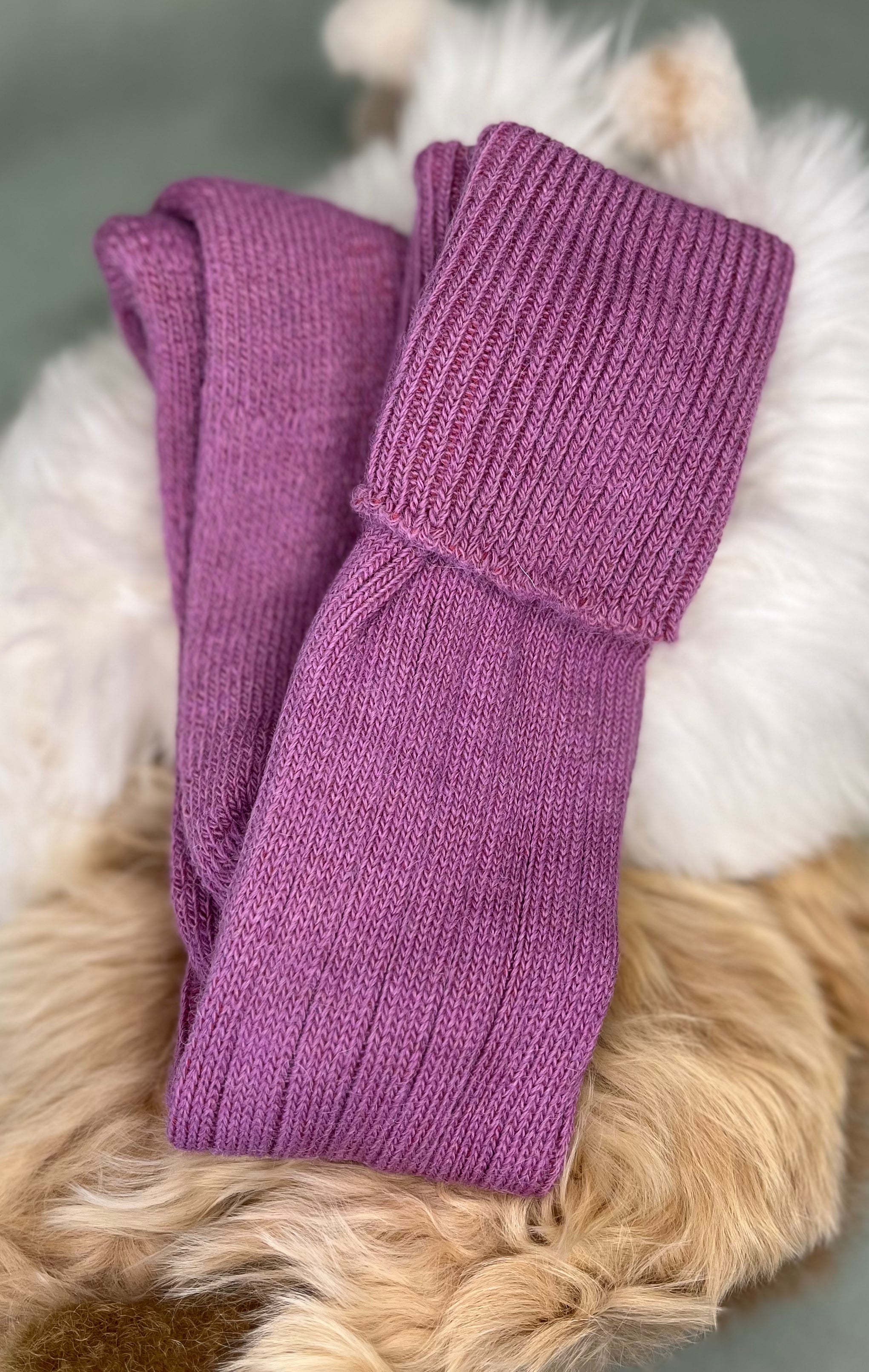 Luxury Long Alpaca Country Socks