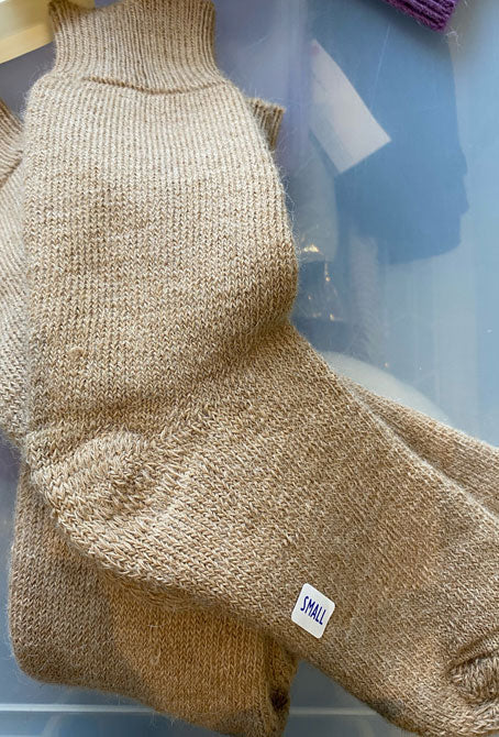 Discounted SECONDS Alpaca Socks
