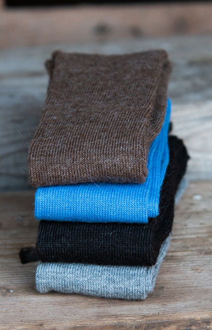 knee length everyday alpaca socks