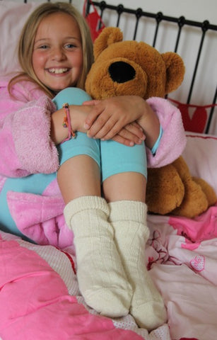 Children's Alpaca Bed Socks