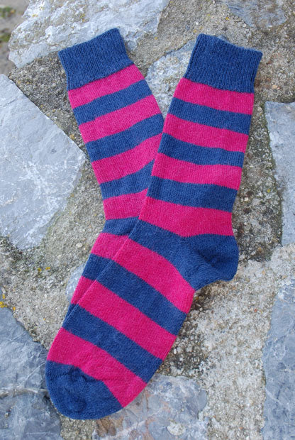 Alpaca Striped Everyday Socks