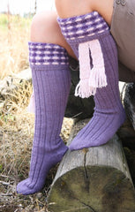 Hand Knitted Alpaca Shooting Stockings