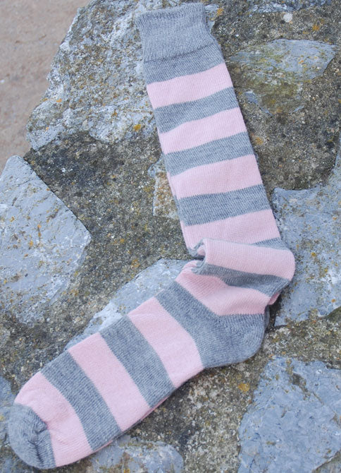 Long Alpaca Lounge & Bed Socks