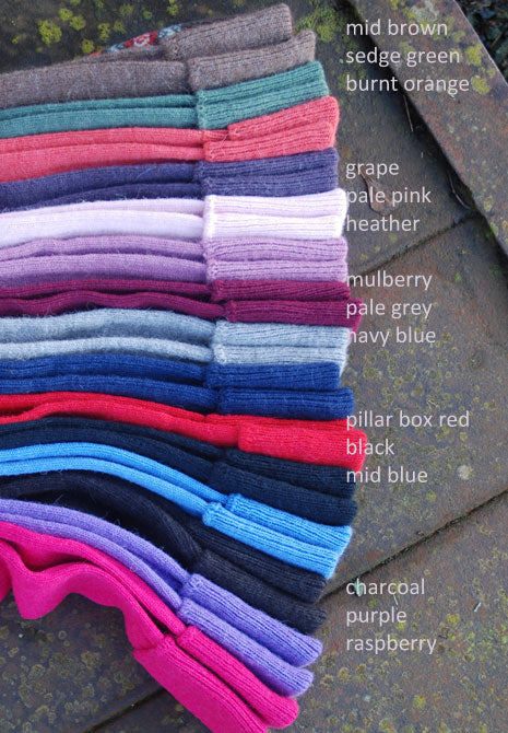 Colour range of Country Socks