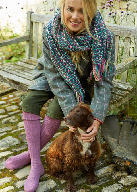 Heather Country socks