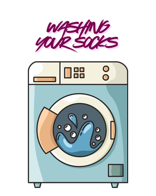 How to wash your Alpaca socks