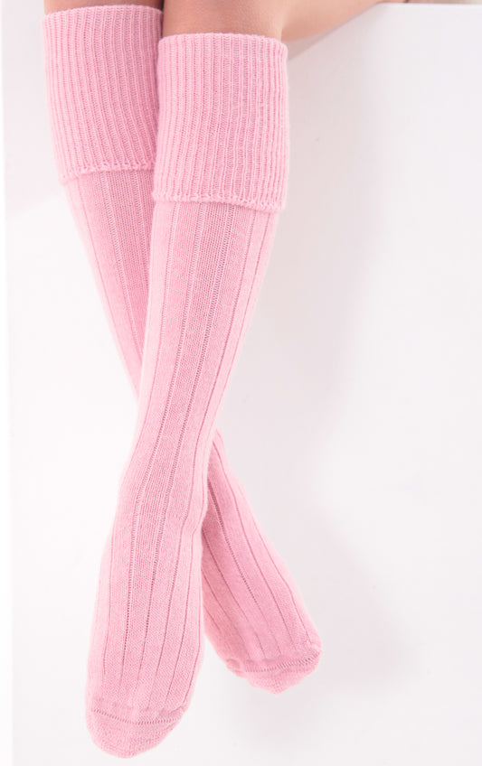 pale pink country sock