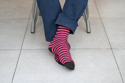 Alpaca Striped Everyday Socks