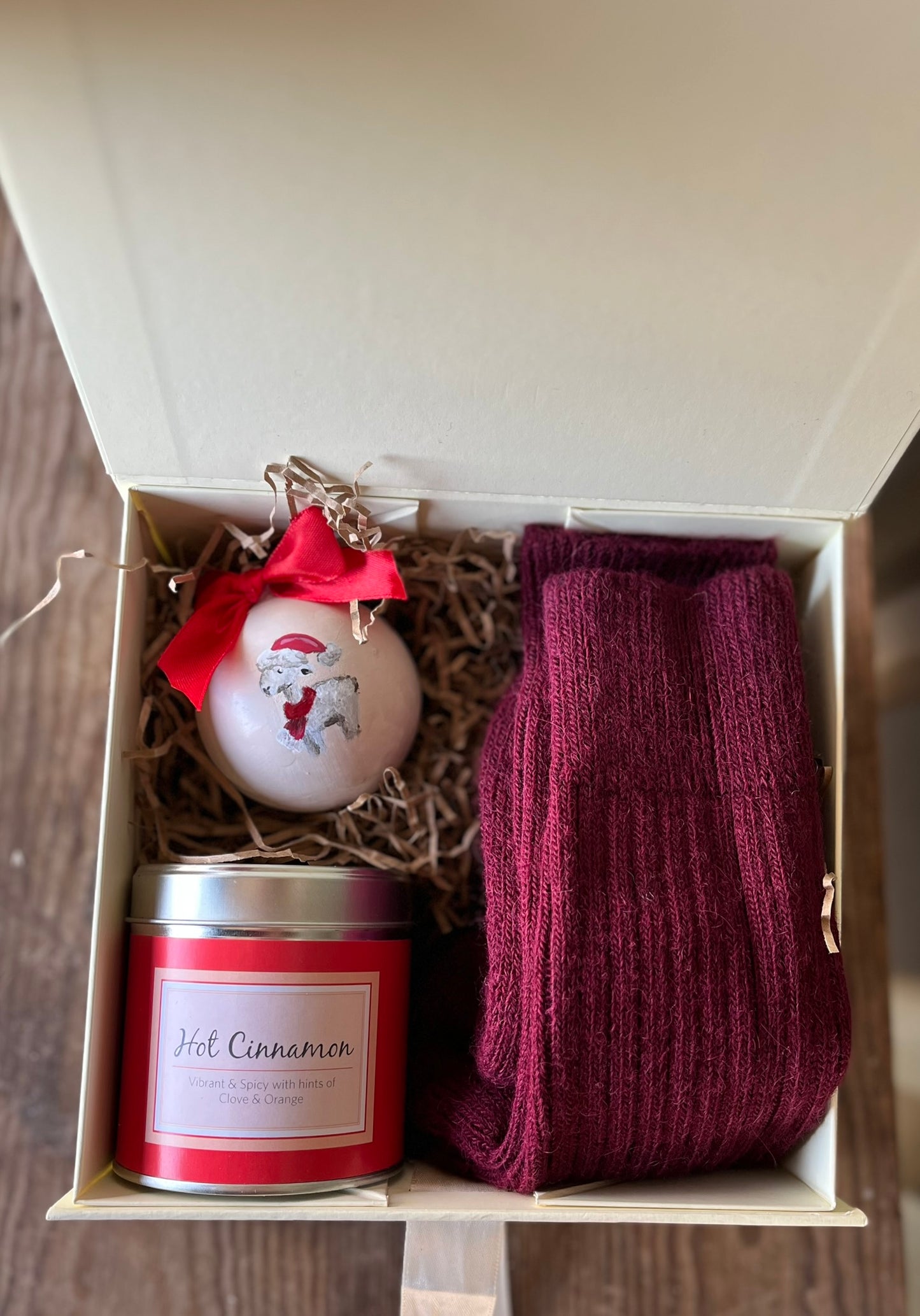 The Mulberry Box - Short Ribbed Sock