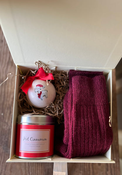 The Mulberry Box - Short Ribbed Sock