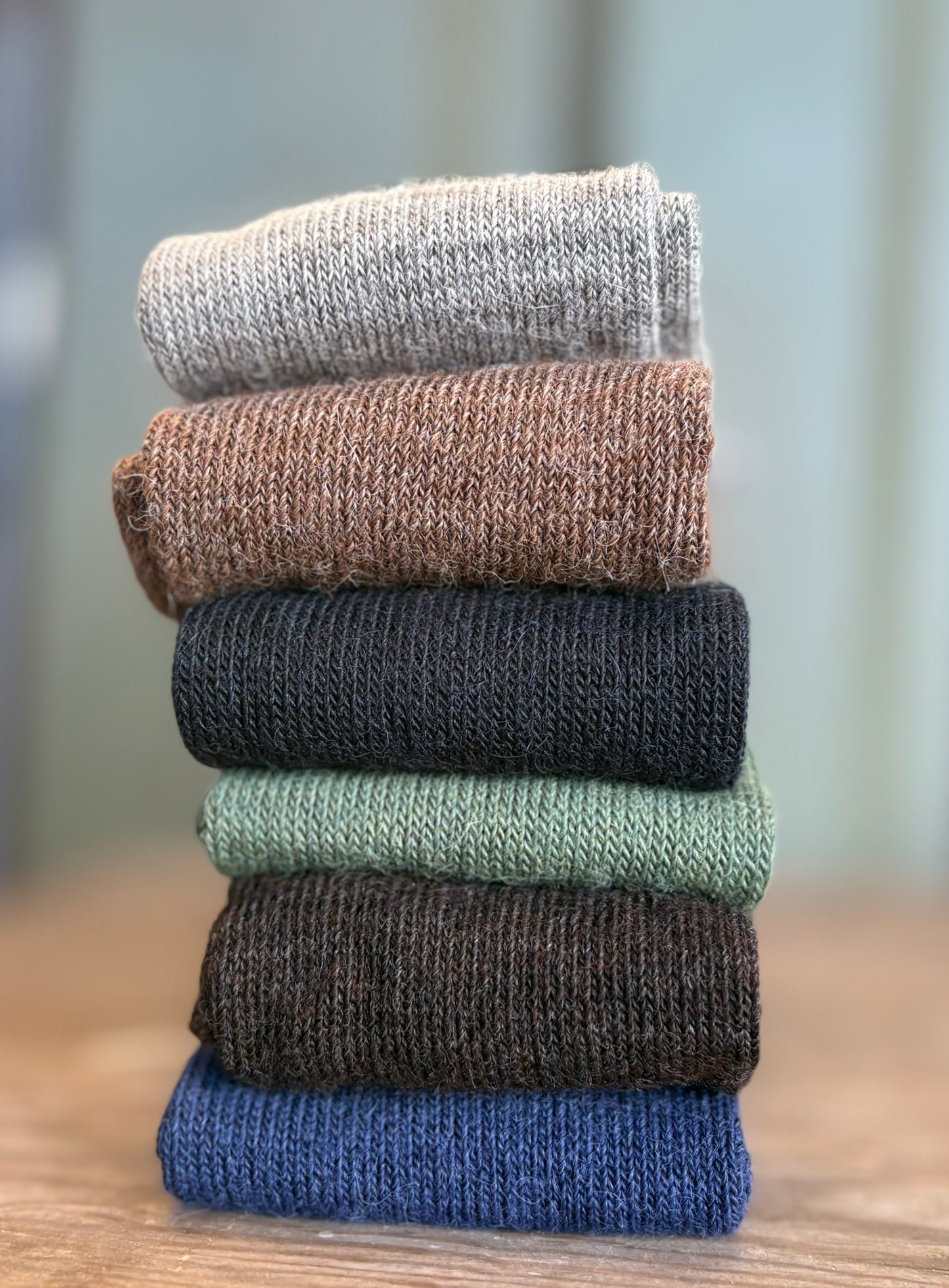 Knee Length Everyday Alpaca Socks Sale