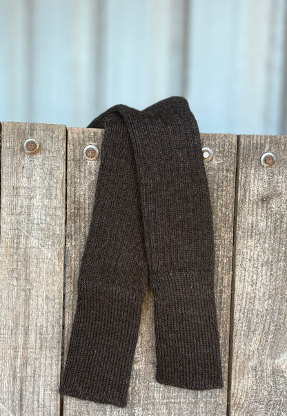 Alpaca Three Quarter Socks