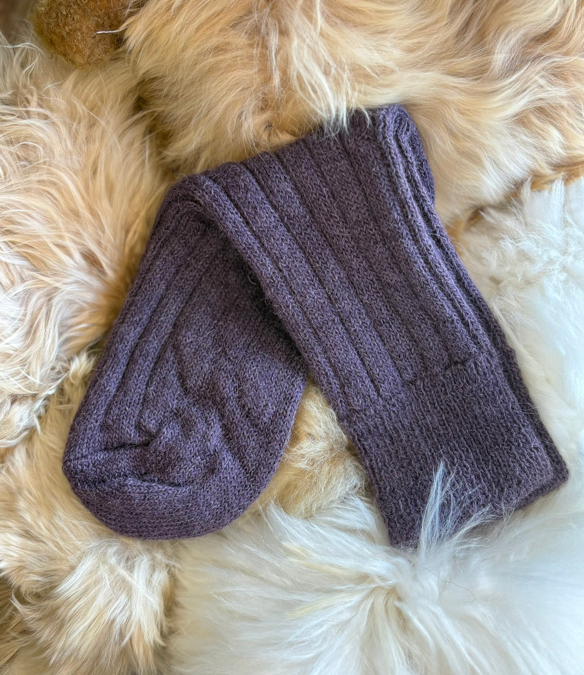 Alpaca Bed Socks
