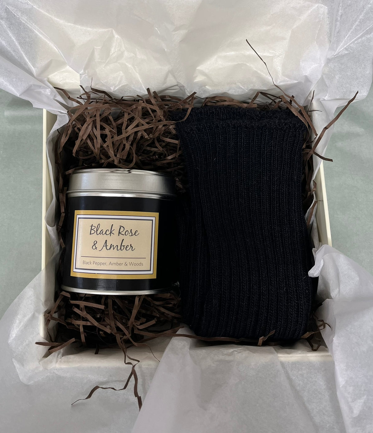 The Black and White Box - Soft Topped Everyday Sock