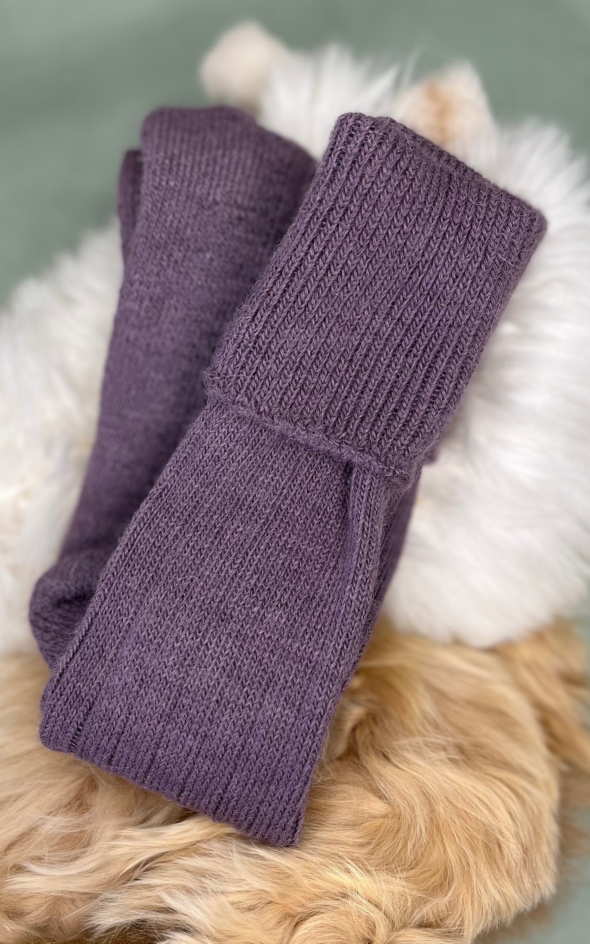 Luxury Long Alpaca Country Socks