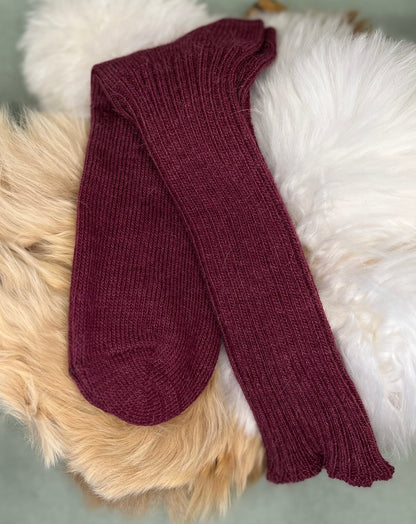 Alpaca Soft Topped Everyday Socks