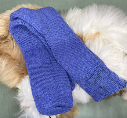Alpaca Short Ribbed Socks
