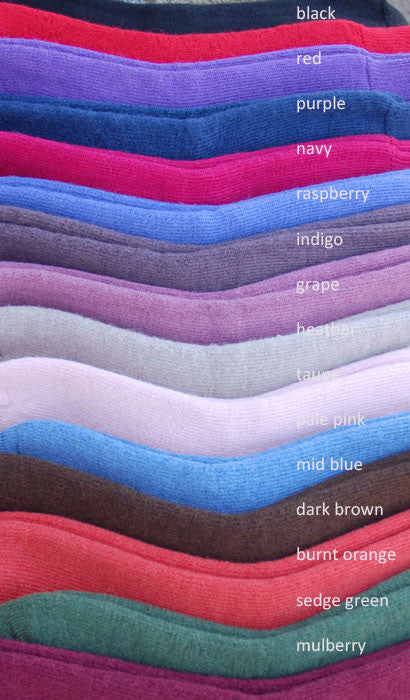 Multitude of coloured walking socks