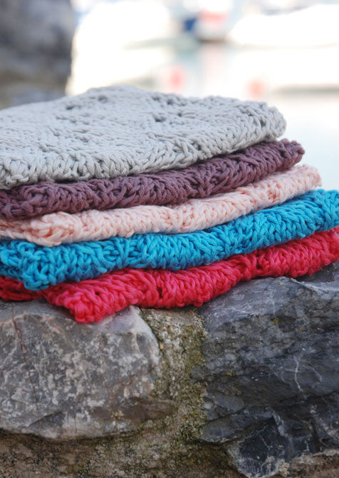 Hand Knitted Cotton Snoods