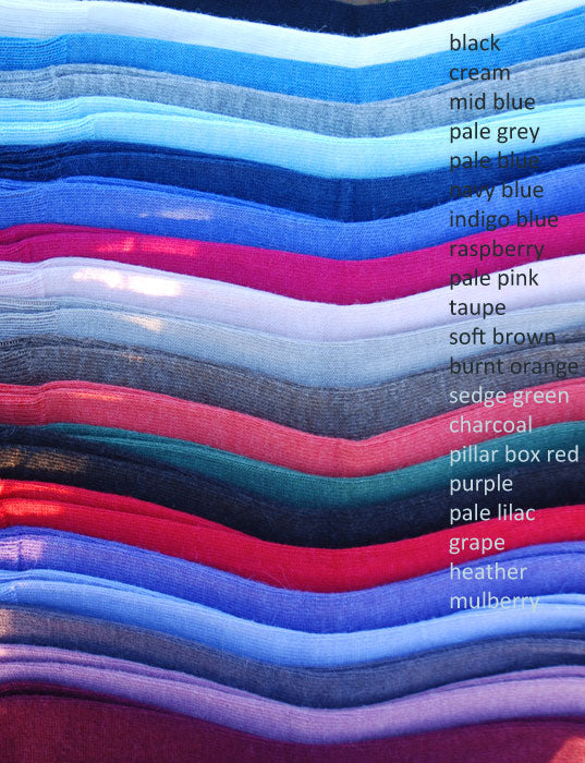 colours of Perilla every day socks