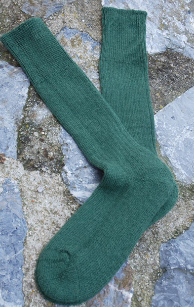 Alpaca Three Quarter Socks