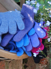 Lambswool Angora Gloves