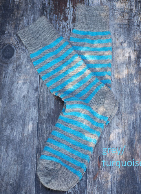 Alpaca Striped Everyday Socks