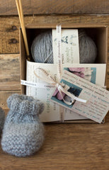 Baby Alpaca Bootie Knitting Kit