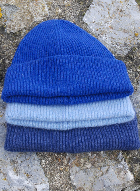 Lambswool Angora Beanie